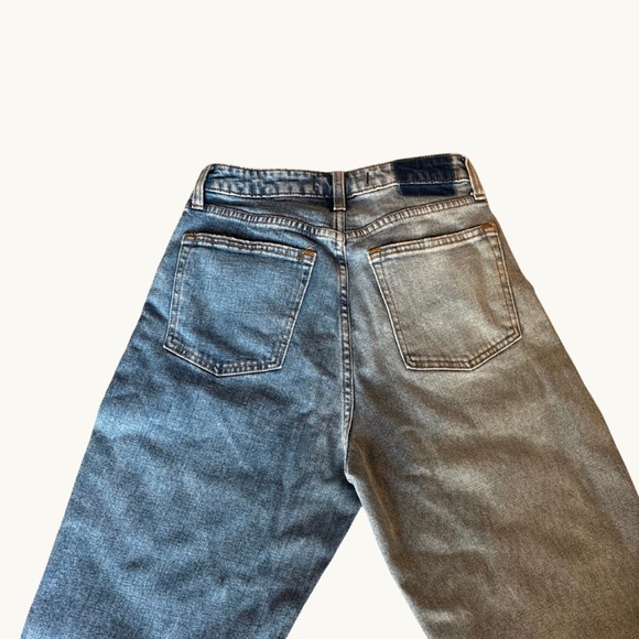 Abercrombie & Fitch Light and Dark Blue Jeans - Picture 2 of 3